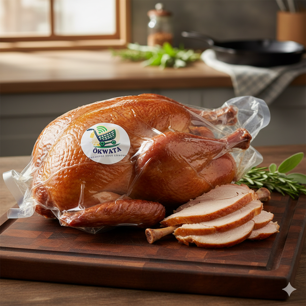 Dinde découpée fûmée