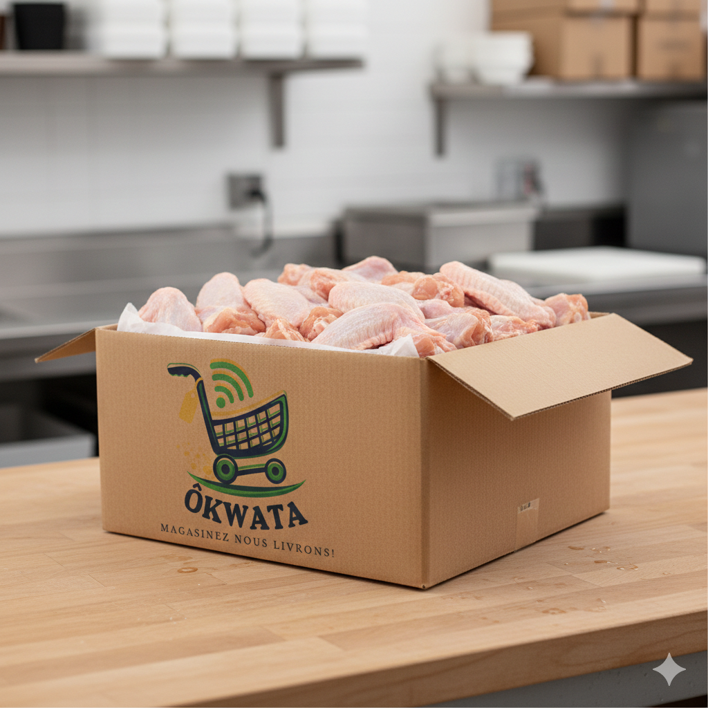 Carton d'ailes de poulet