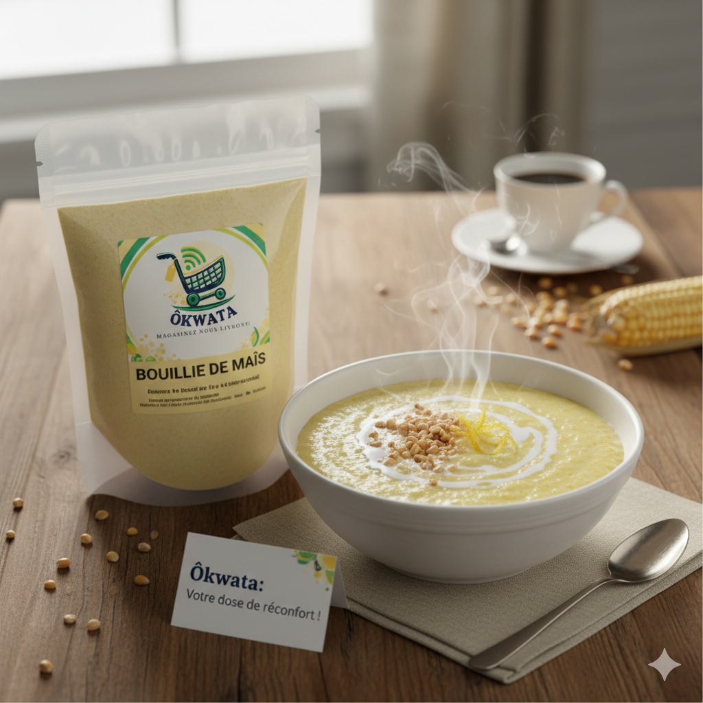 Bouillie maïs blanc (500g x 5)